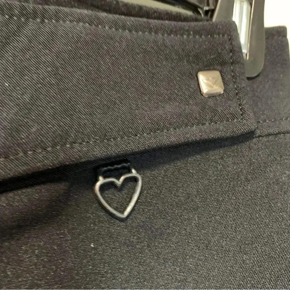 Obermeyer vintage  black stirrup in boot ski pants - Picture 2 of 9